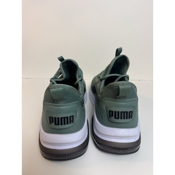 PUMA Men\'s Amplifier Shoes Size 12 Green Sneakers Running Active Lightweight